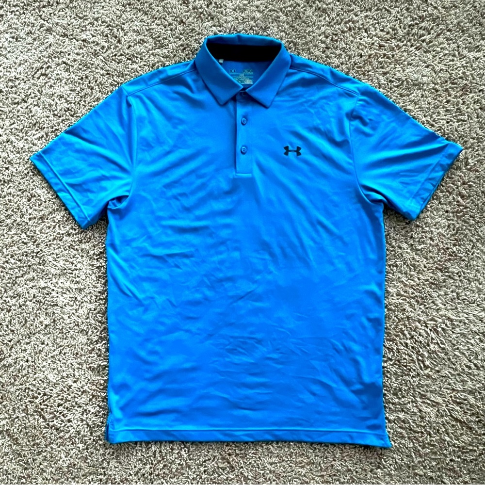 Men’s Under Armour Performance Polo | Size: Medium | Blue